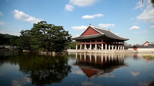 eco-friendly Korea palace