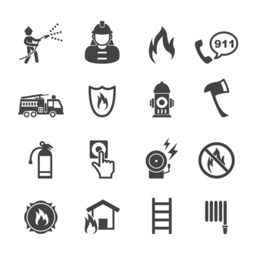 firefighter icons