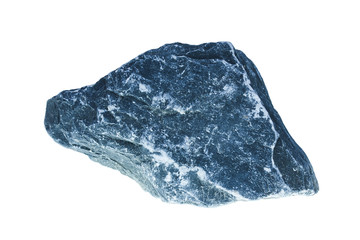gray rock isolate on white background