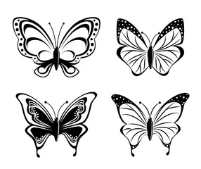 Obraz na płótnie Canvas Butterfly design.