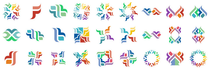 Abstract Vector Design Graphic Logotype Idea