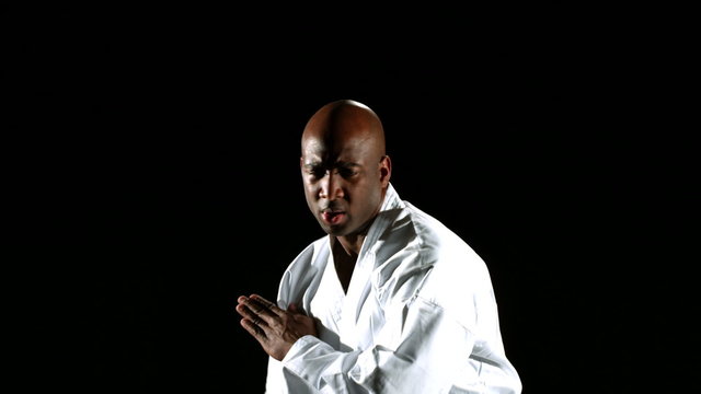 Karate man