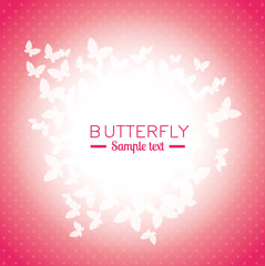 Butterfly design.