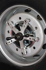 Obraz premium Wheel Alignment