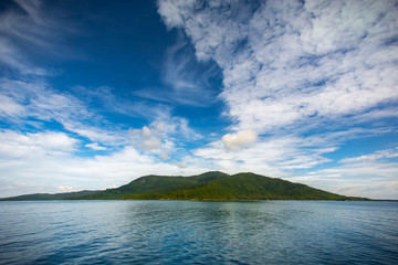 Karimunjawa archipelago island in Indonesia