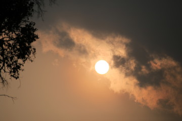 Obraz premium Clouds and Sunset