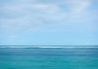 Fototapeta na wymiar Blurred ocean background