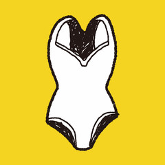 Swimsuit doodle