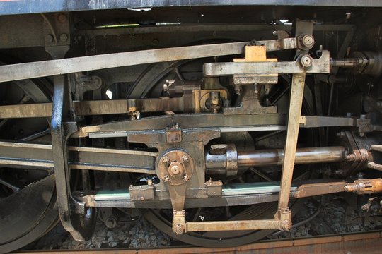 Locomotive &agrave; vapeur.