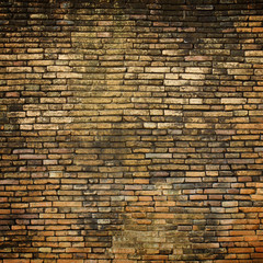 Background of old vintage brick wall