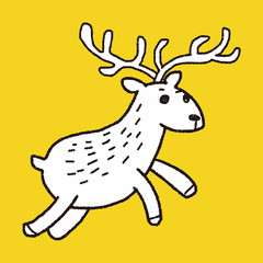 deer doodle