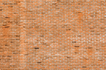 decorative red brick wall surface
