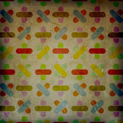 Abstract splash on background-vintage background