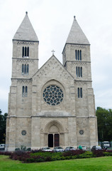 Fototapeta na wymiar Saint Margit church in Budapest
