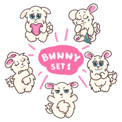 Bunnies set