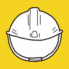 construction hat doodle