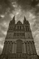 Fototapeta na wymiar Cathédrale Saint-Maurice d'Angers