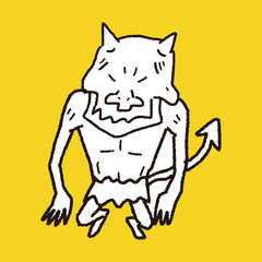 monster doodle