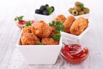 assorted tapas