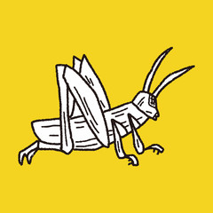 grasshopper doodle