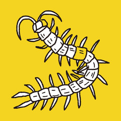 Centipede doodle