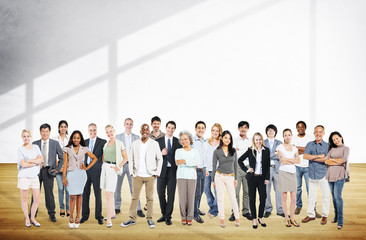 Fototapeta premium Business People Team Connection Togetherness Concept
