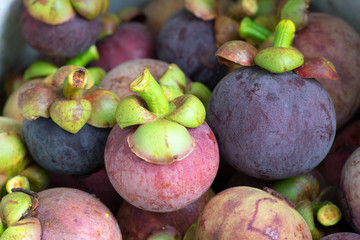 Organic fruit from garden