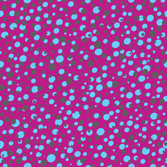 Dotted seamless pattern