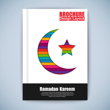 Ramadan kareem vector design template