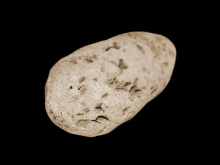 Asteroid in a darkness.