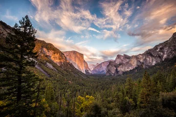 Wandcirkels aluminium Yosemite National Park © f11photo