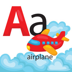 Obraz premium A for airplane