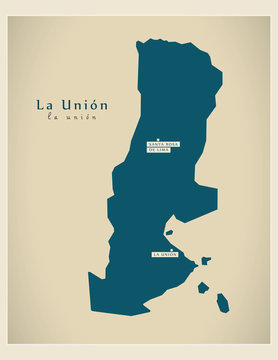 Modern Map - La Union SV