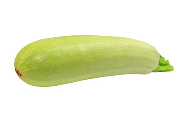 Green vegetable marrow.