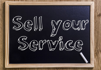 Sell your service