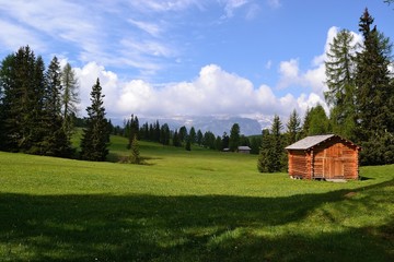 una baita per il fieno armentara la valle