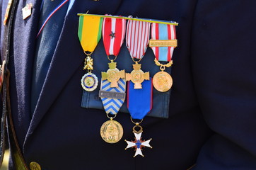 Médailles militaires françaises 