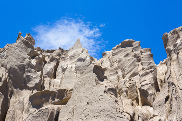 Sky and rock