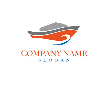 boat logo design 2