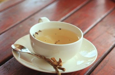 hot tea vintage