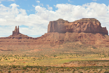 View of the Monument Valley