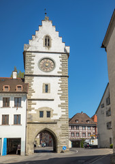 Fototapeta na wymiar Franziskanertor in Überlingen, Deutschland 