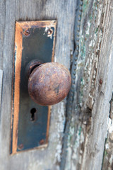  A Rusted Door Knob