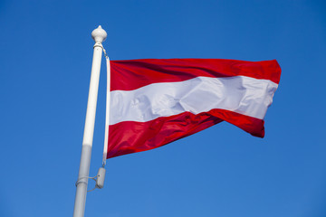 Fototapeta na wymiar Flag of Austria
