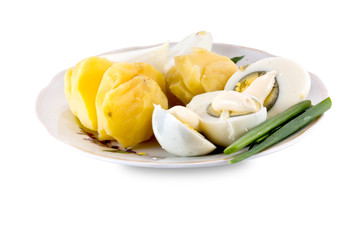 Meal is in a dish