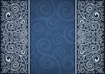Vintage floral background