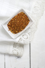 ground red chili pepper paprika