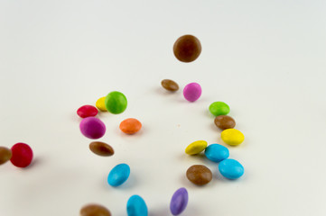 Obraz premium Schokolinsen