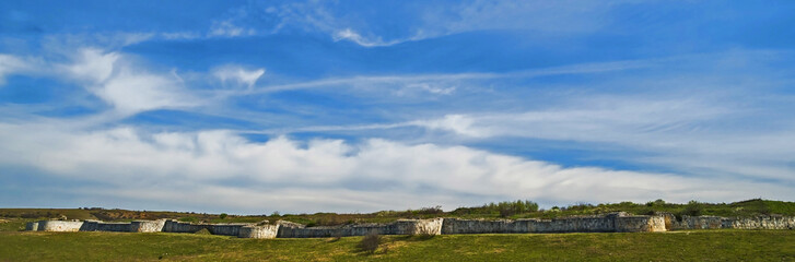 Ruins of the Tropaeum Traiani fortress