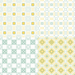 Geometric seamless pattern.